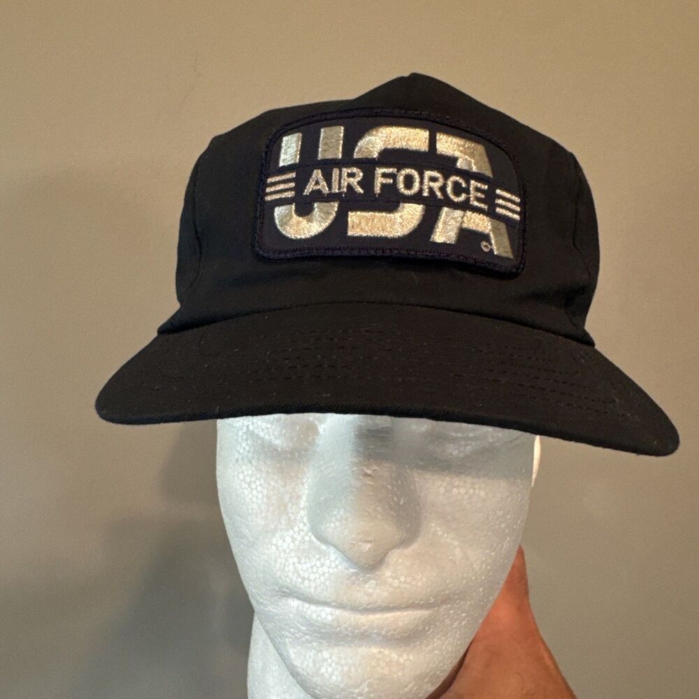 Vintage USA Air Force Baseball Hat Cap SnapBack